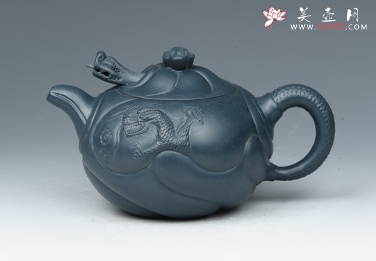 紫砂壶图片：鱼化龙2 - 宜兴紫砂壶网