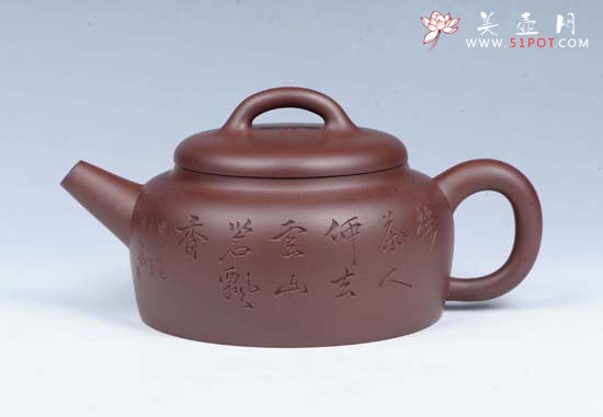 紫砂壶图片：桥梁莲子 - 宜兴紫砂壶网