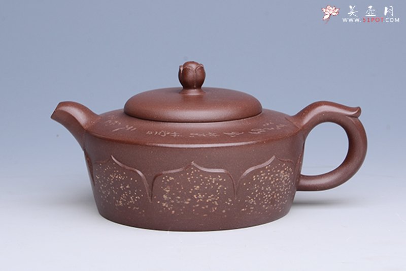 紫砂壶图片：佛心壶 - 宜兴紫砂壶网