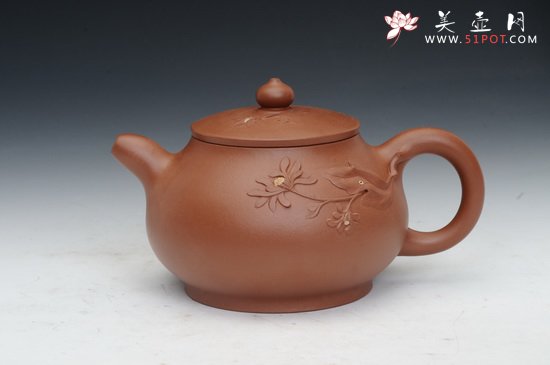 紫砂壶图片：傲雪迎霜 - 宜兴紫砂壶网