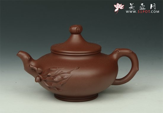 紫砂壶图片：寿桃 - 宜兴紫砂壶网