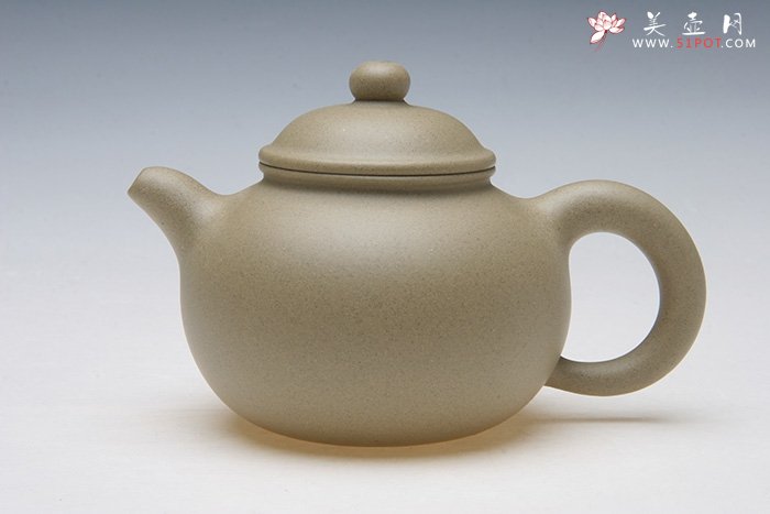 紫砂壶图片：和气(本山绿泥） - 宜兴紫砂壶网