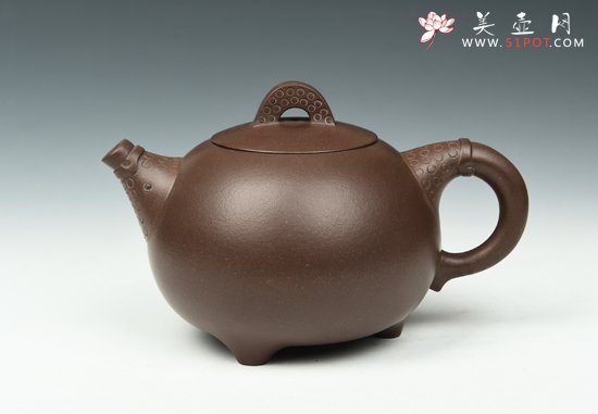 紫砂壶图片：鱼乐 - 宜兴紫砂壶网