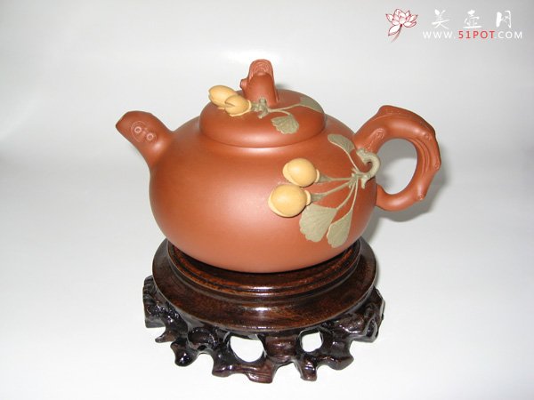 紫砂壶图片：开心果 - 宜兴紫砂壶网