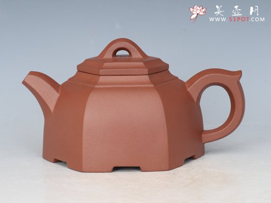 紫砂壶图片：六方 - 宜兴紫砂壶网