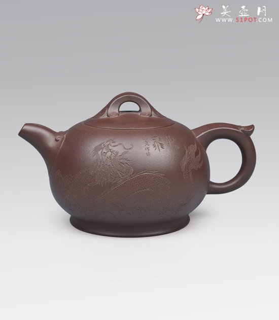 紫砂壶图片：四季如意 - 宜兴紫砂壶网