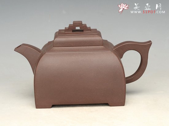 紫砂壶图片：桥梁四方 - 宜兴紫砂壶网