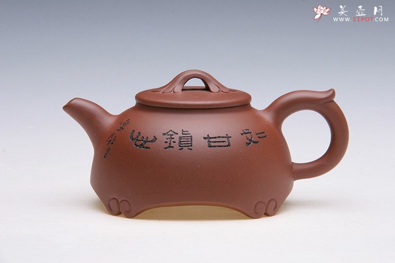 紫砂壶图片：吉祥如意 - 宜兴紫砂壶网