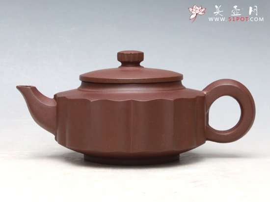 紫砂壶图片：事事如意 - 宜兴紫砂壶网