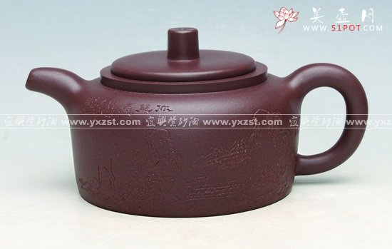 紫砂壶图片：井泉壶 - 宜兴紫砂壶网