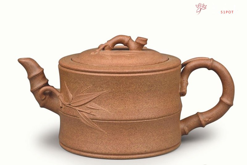 紫砂壶图片：竹段 - 宜兴紫砂壶网