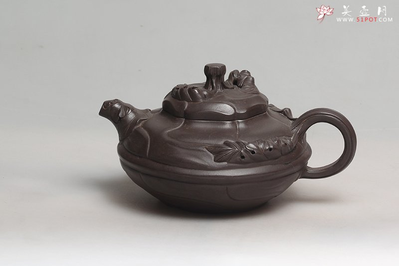 紫砂壶图片：风卷葵 - 宜兴紫砂壶网
