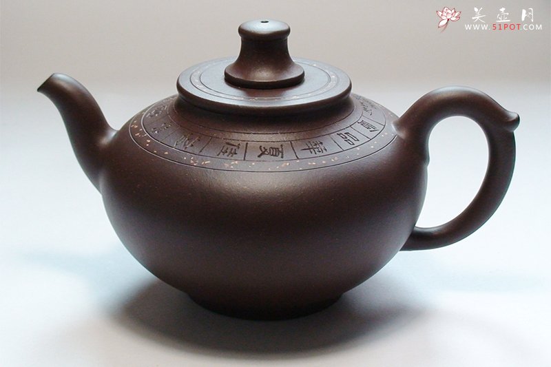 紫砂壶图片：紫玉金砂壶 - 宜兴紫砂壶网