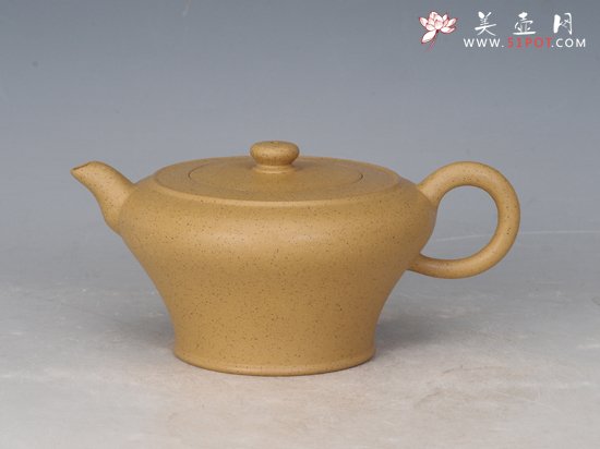 紫砂壶图片：和润（金黄段泥） - 宜兴紫砂壶网