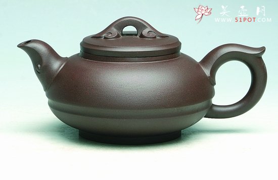 紫砂壶图片：如意竹 - 宜兴紫砂壶网