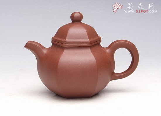 紫砂壶图片：六方掇球 - 宜兴紫砂壶网