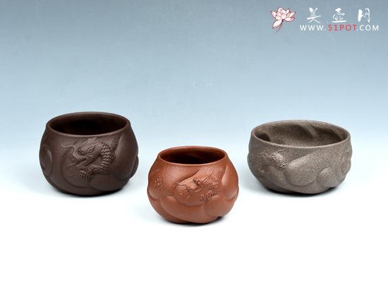 紫砂壶图片：品茗杯 - 宜兴紫砂壶网