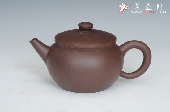 紫砂壶图片：直嘴圆壶 - 宜兴紫砂壶网