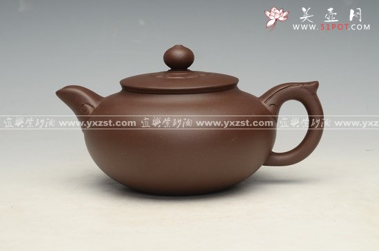 紫砂壶图片：事事如意 - 宜兴紫砂壶网