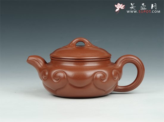 紫砂壶图片：仿古如意 - 宜兴紫砂壶网