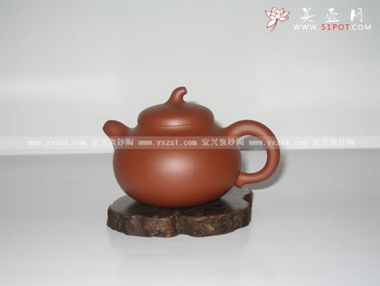 紫砂壶图片：茄段 - 宜兴紫砂壶网