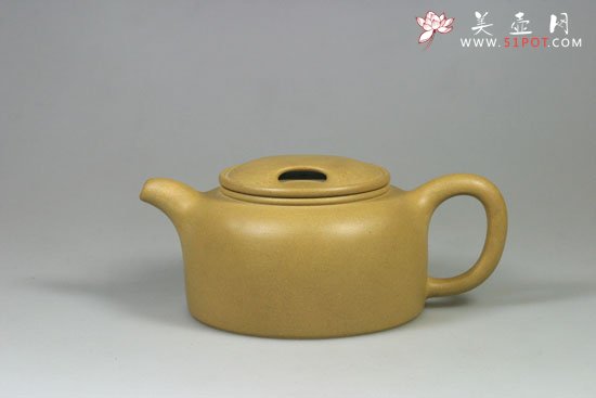 紫砂壶图片：牛盖莲子 - 宜兴紫砂壶网