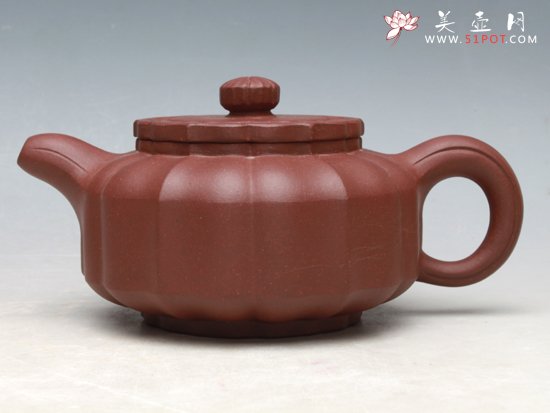 紫砂壶图片：宝菱底槽清 - 宜兴紫砂壶网