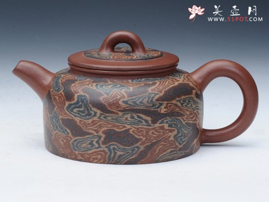 紫砂壶图片：绞泥桥顶 - 宜兴紫砂壶网