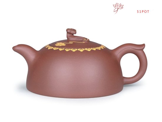 紫砂壶图片：祥云如意 - 宜兴紫砂壶网