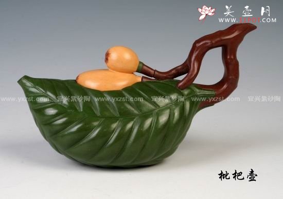 紫砂壶图片：枇杷壶 - 宜兴紫砂壶网