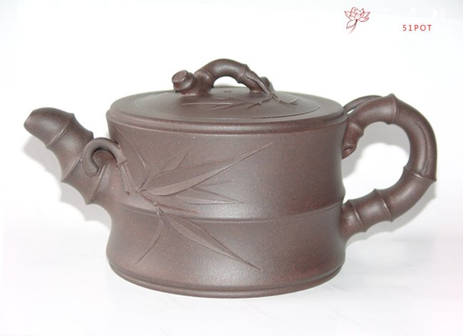 紫砂壶图片：大竹段 860CC - 宜兴紫砂壶网