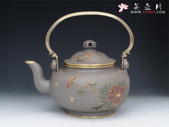 紫砂壶图片：荣华富贵 - 宜兴紫砂壶网