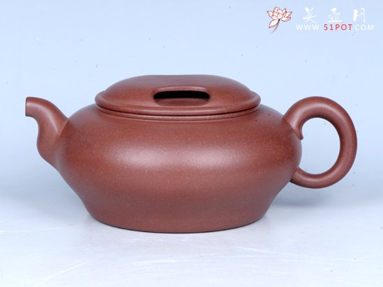 紫砂壶图片：牛盖莲子 - 宜兴紫砂壶网