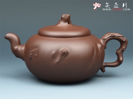 紫砂壶图片：把根留住 - 宜兴紫砂壶网