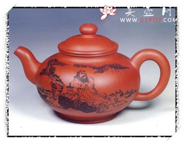 紫砂壶图片：茶缘 - 宜兴紫砂壶网