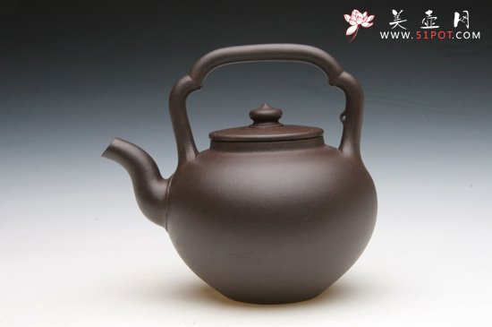 紫砂壶图片：盛世提梁 - 宜兴紫砂壶网