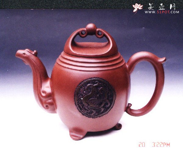 紫砂壶图片：凤鸣壶 - 宜兴紫砂壶网