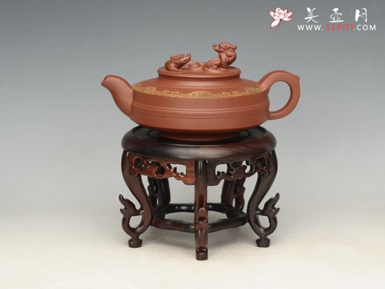 紫砂壶图片：楚汉风云    容量：380cc - 宜兴紫砂壶网