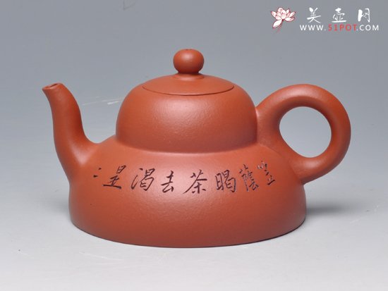 紫砂壶图片：箬笠壶 - 宜兴紫砂壶网