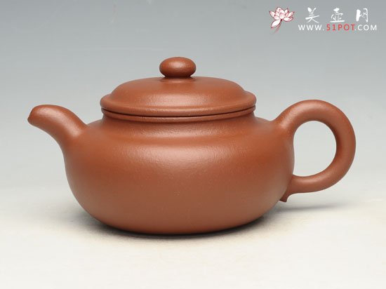 紫砂壶图片：坐有兰言  容量：400cc - 宜兴紫砂壶网