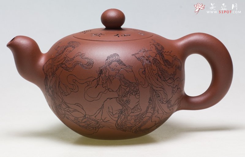 紫砂壶图片：一粒珠 - 宜兴紫砂壶网