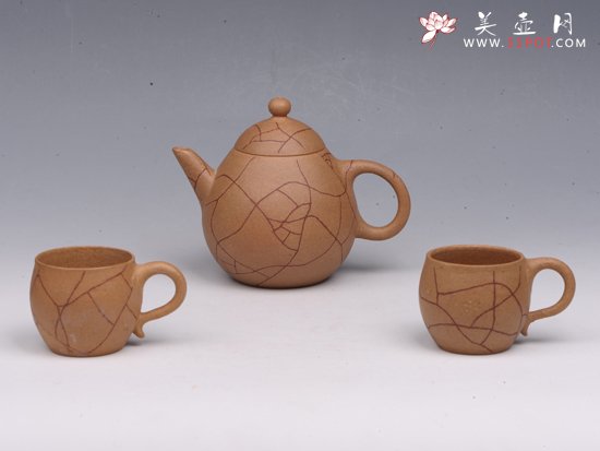 紫砂壶图片：龙蛋套壶 - 宜兴紫砂壶网