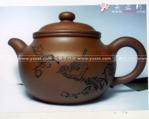 紫砂壶图片：莲子 - 宜兴紫砂壶网