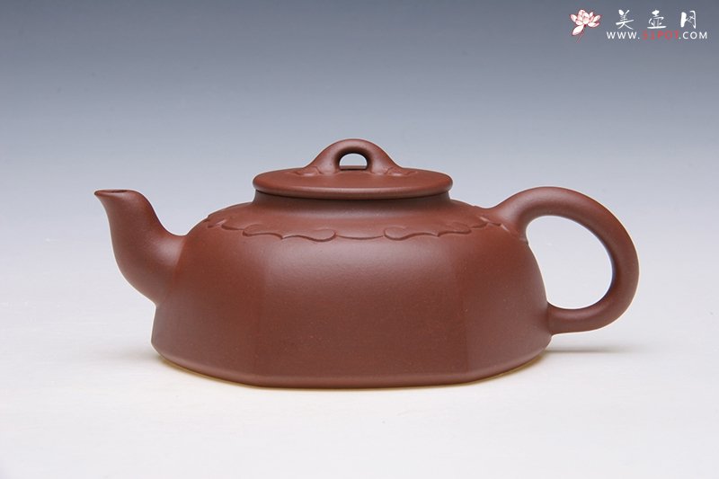 紫砂壶图片：六方如意 - 宜兴紫砂壶网