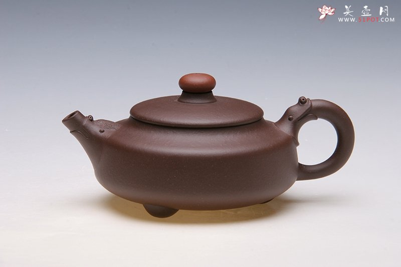 紫砂壶图片：双龙神珠壶 - 宜兴紫砂壶网