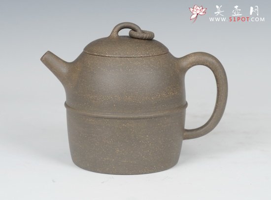 紫砂壶图片：串鼎秦权 拷贝 - 宜兴紫砂壶网