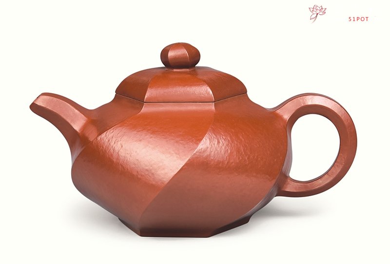 紫砂壶图片：醉六方 - 宜兴紫砂壶网