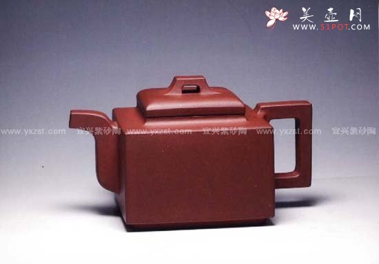 紫砂壶图片：亚明四方 - 宜兴紫砂壶网