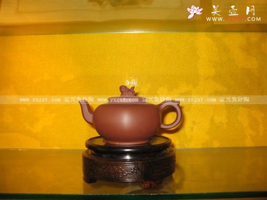 紫砂壶图片：六方狮圆 - 宜兴紫砂壶网