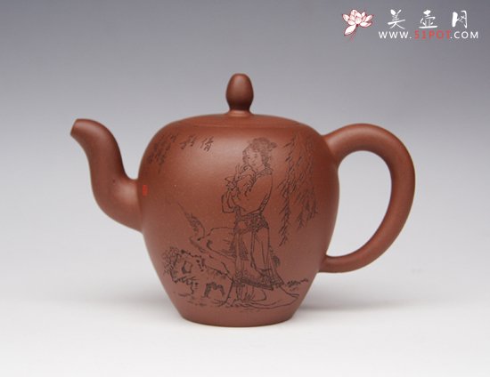 紫砂壶图片：美人肩 - 宜兴紫砂壶网